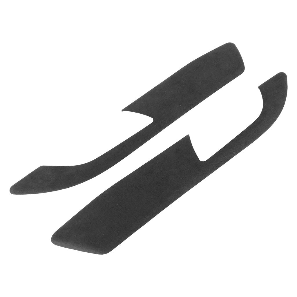 2pcs Suede Interior Door Handle Panel Cover Frame 2mm Thick Fit for  4 E89 2009‑2016