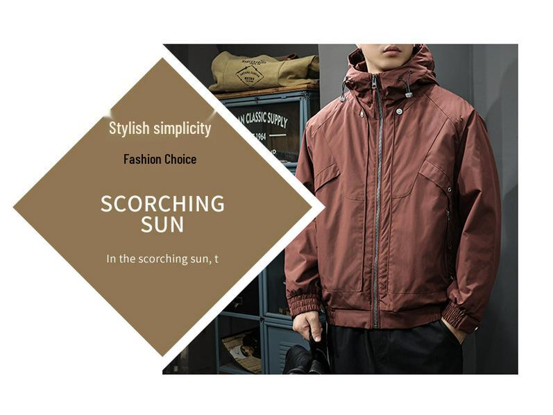 2025 Men's Trendy Hooded Cotton-Padded Winter Workwear Jacket - Thick, Warm, Cold Protection