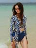 Painbei Reversible Wrap Cardigan, Blue