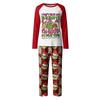 Family Matching Print Sets Pajamas Loungewear Outfits Family Matching Long Sleeve Tops+Pants Set