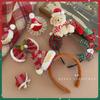Women's Christmas Plush Hat Headband Hair Accessories