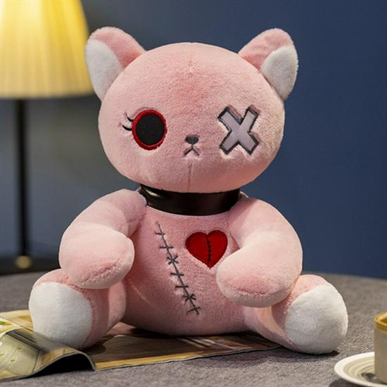 

Серия «Темные котята»: Забавная плюшевая игрушка кошка с эмоциями 25 cm розовый