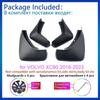 For VOLVO XC90 2016 2017 2018    MudFlap Mudguards Splash Guards Fender Flare Front Rear Wheel Accessories R-Design