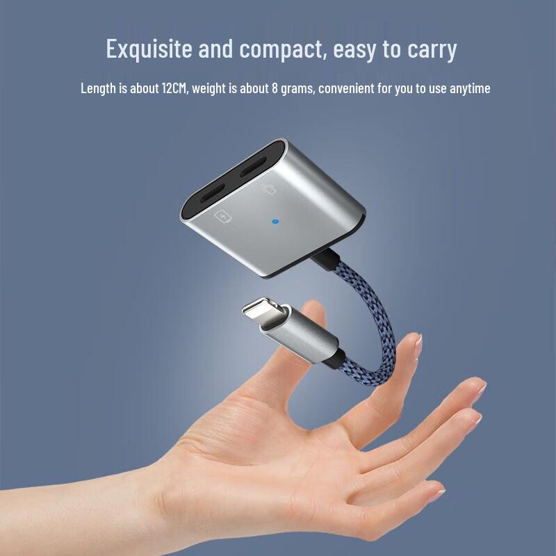 Deyu iPhone iPad Lightning Audio & Charging Adapter