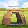 Automatic Quick-Setup Double-Layer Hexagonal Camping Tent