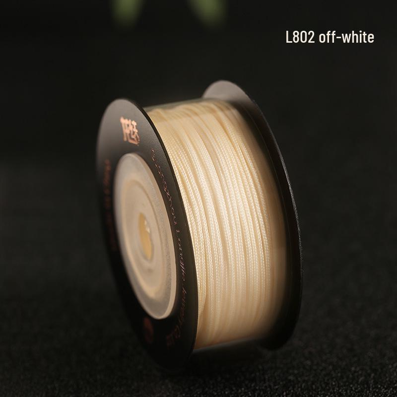 Dragon Knot High-A Jade Thread: Eco-friendly, Colorfast Jewelry Weaving Cord, 79 Colors, Handmade DIY Bracelet Material.