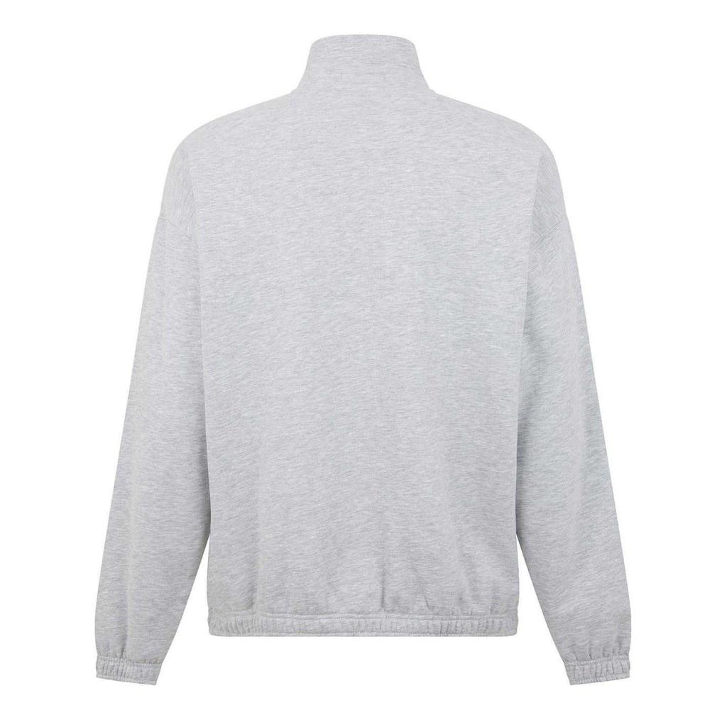 Jack Wills Unisex Adult Graphic Zip Neck Regular Sweatshirt