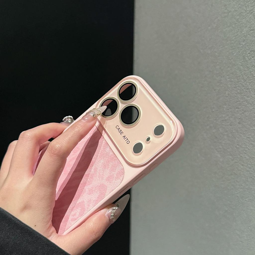 17 Pro Max Leopard Print Sticker Skin with iPhone 16 Lens Film Protection