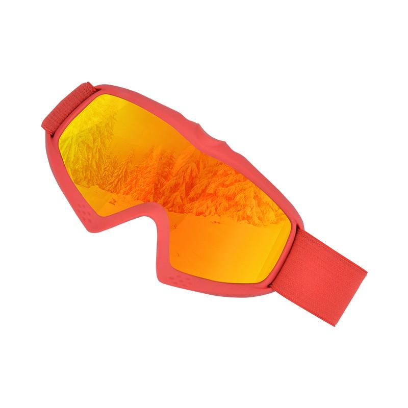 Kids Ski Goggles Snow Sports Anti-Wind UV Protection Childrens Snowboard Eyewear PC Lens Non-Prescription Use