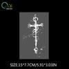 Personality creativity and faith dance car sticker car motorcycle scratch decoration reflective waterproof sticker