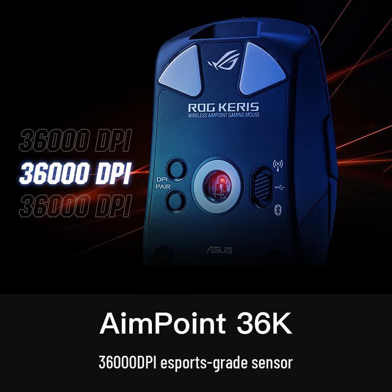 ASUS ROG Keris Wireless AimPoint Gaming Mouse