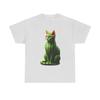 Wassermelone Kitty T-Shirt Süßes Katzen Design - Mit Wassermelonen Spaß Sommer Stil