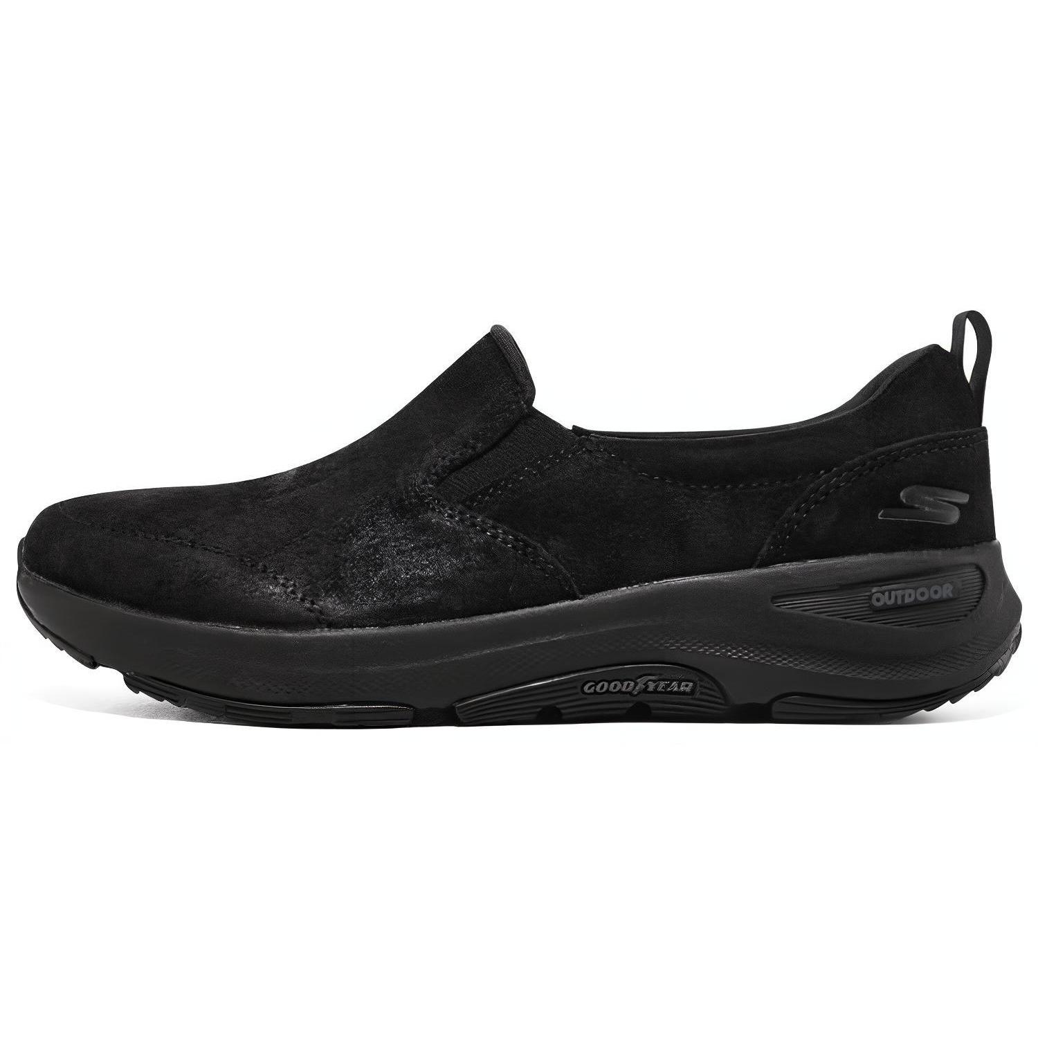 (WMNS) Skechers Go Walk Outdoors Mountain Vie - Pure Black Women s 124427-BBK EU 36