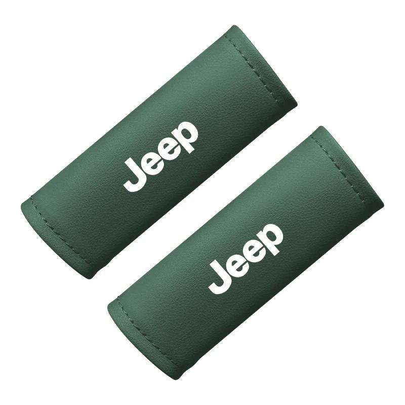 Für Jeep 2 Stück Leder Auto Tür Armlehnenabdeckung Dachgriff Abdeckung Für Jeep Grand Cherokee Wrangler JK Gladiator Compass Reneg