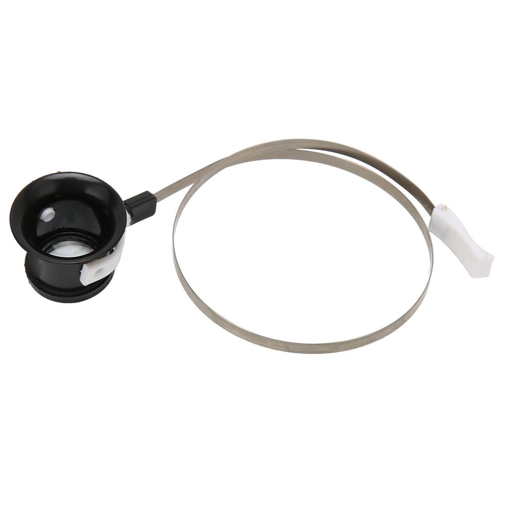 Watch Repair Magnifying Glasses Foldable Head Mounted Loupe with Stainless Steel Ring 5X