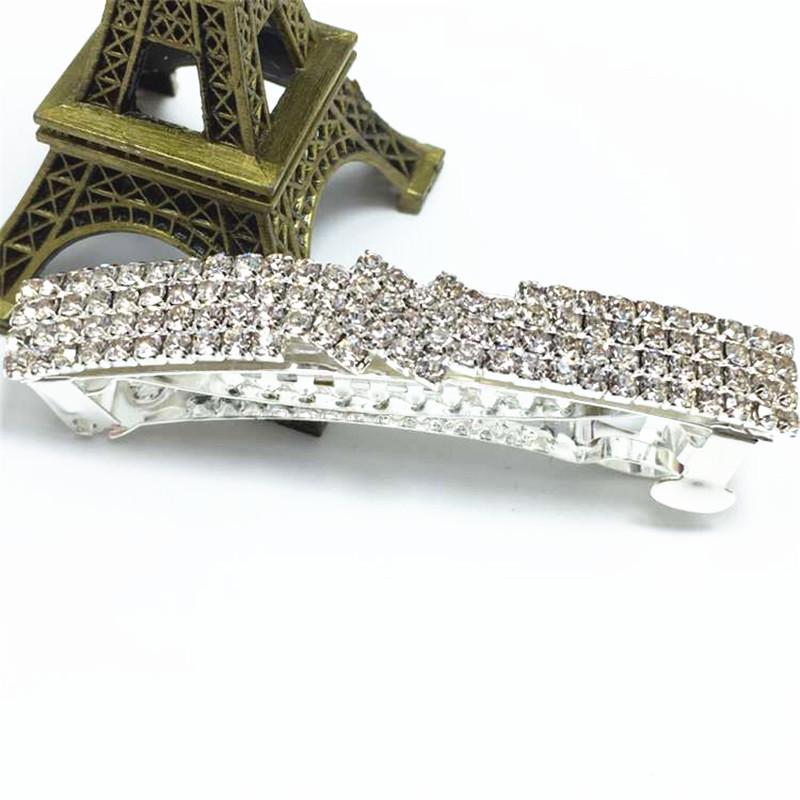 

Корейская заколка для волос «Хвост» со стразами