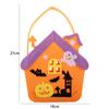 Children's Toys Tote Bag DIY Material Halloween Bag Gift Basket Storage Bucket Halloween Candy Bag