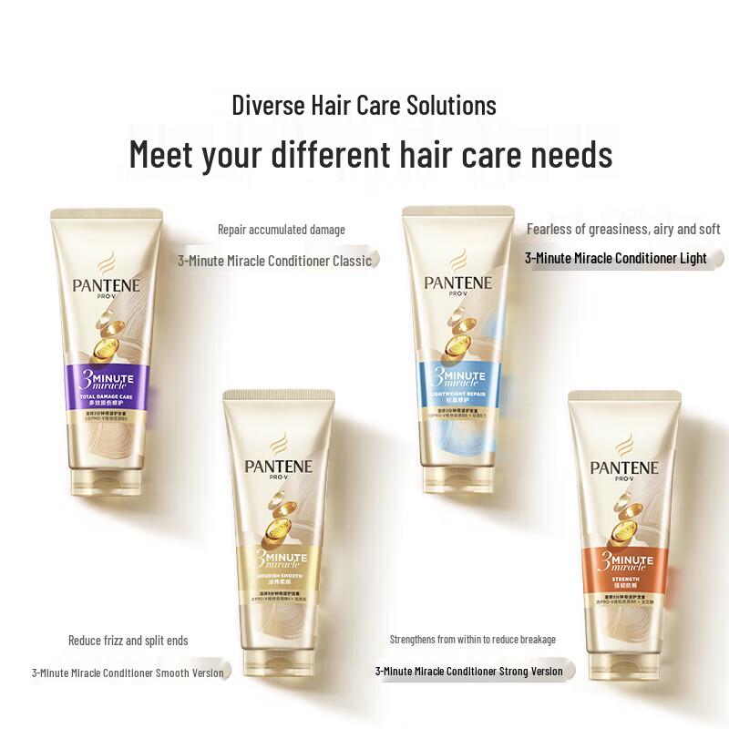 Pantene 3-Minute Miracle Shampoo & Conditioner Set