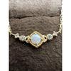 Used Agete K10 Opal Necklace Delicate