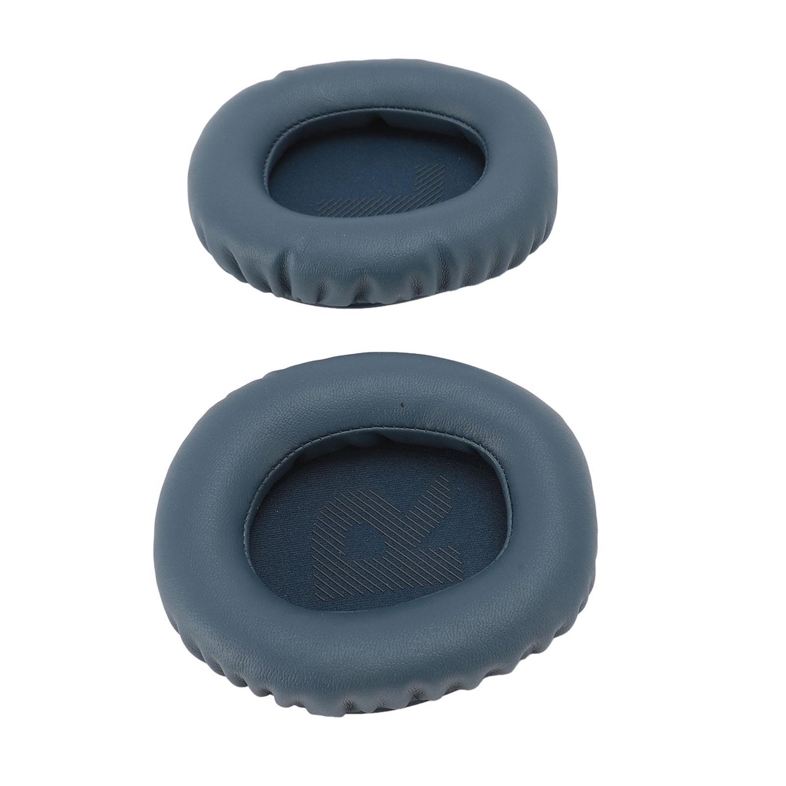 Replacement Ear Pads Professional Soft Protein PU Leather Comfortable Ear Cushion for Q100 Blue синий