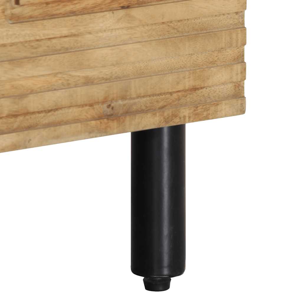 TV Stand in Brown 80 x 33 x 46 cm Solid Mango Wood