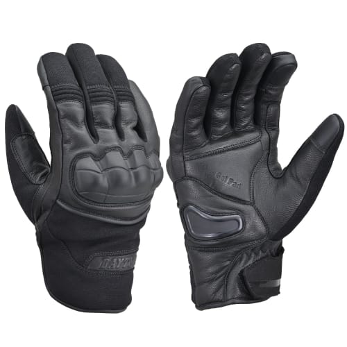 

Daytona Motorcycle Gloves, Autumn/Winter, Genuine Palm Leather (Goat Leather), Waterproof, Windproof, Soft Protector, Compatible with Smartphones, Ant