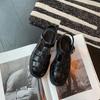 Grape mother Studiolee new summer soft-soled bag head drag thick heel thick sole retro flat Roman sandals women