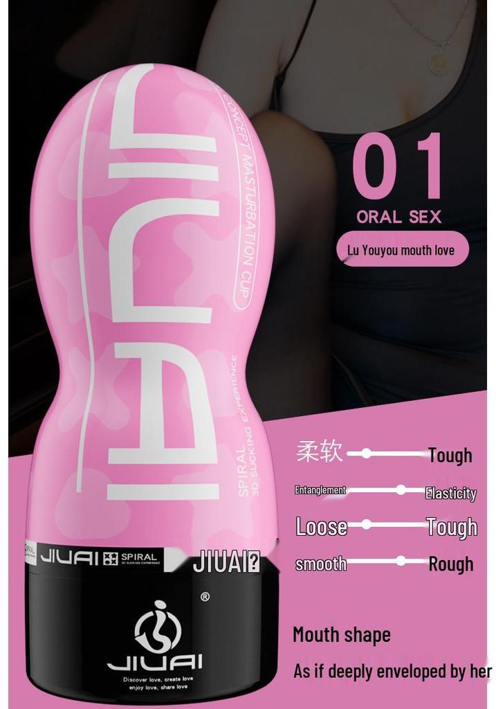 Long Love Manual Cannon Aircraft Cup for Men's Adult Exercise Masturbation.