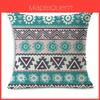 Luxurious Resistant Scatter Waist Throw Pillow Case With Timeless Geometric Design