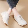 High Platform Round Foot Brown Shoes For Woman Nursing Loafer Womans Brown Sneakers Women Sport Racing Loafer'lar Visitors