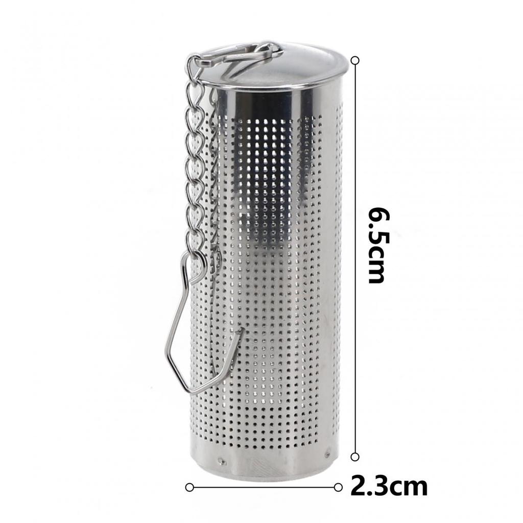 Tea Ball Strainer Stainless Steel Mesh Filter Infuser with Chain and Hook