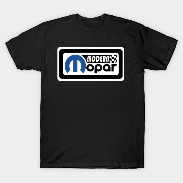 

Men Black Print T-shirt Modern Mopar No-Cut Transfer Paper Print Cotton Tshirt M чорний