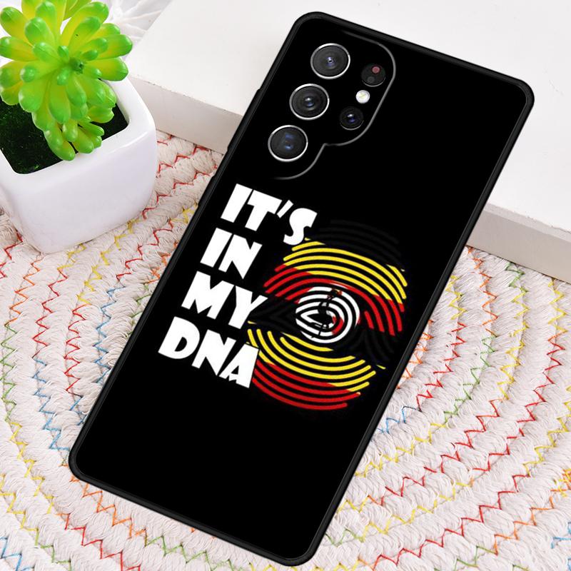 Uganda Flag TPU Phone Case For Samsung Galaxy note 10 pro S26 S25 S24 S23 S22 Ultra Plus S21 FE S20 Shockproof Cover