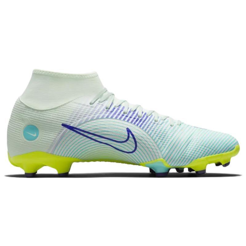 Nike Mercurial Superfly 8 MG Multi Ground FG Firm Ground Artificial Turf Soccer Shoes Unisex Yellow Green Purple DN3782-375