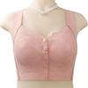 Intimo con fibbia anteriore adesiva in pizzo per reggiseno senza spalline traspirante di grandi dimensioni stile gilet elastico da donna