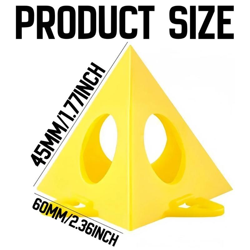 1-50PCS Pyramid Triangle Support Cone Mini Woodworking Spray Painting Stand Door Plank Support Cushion Block Paint Tool