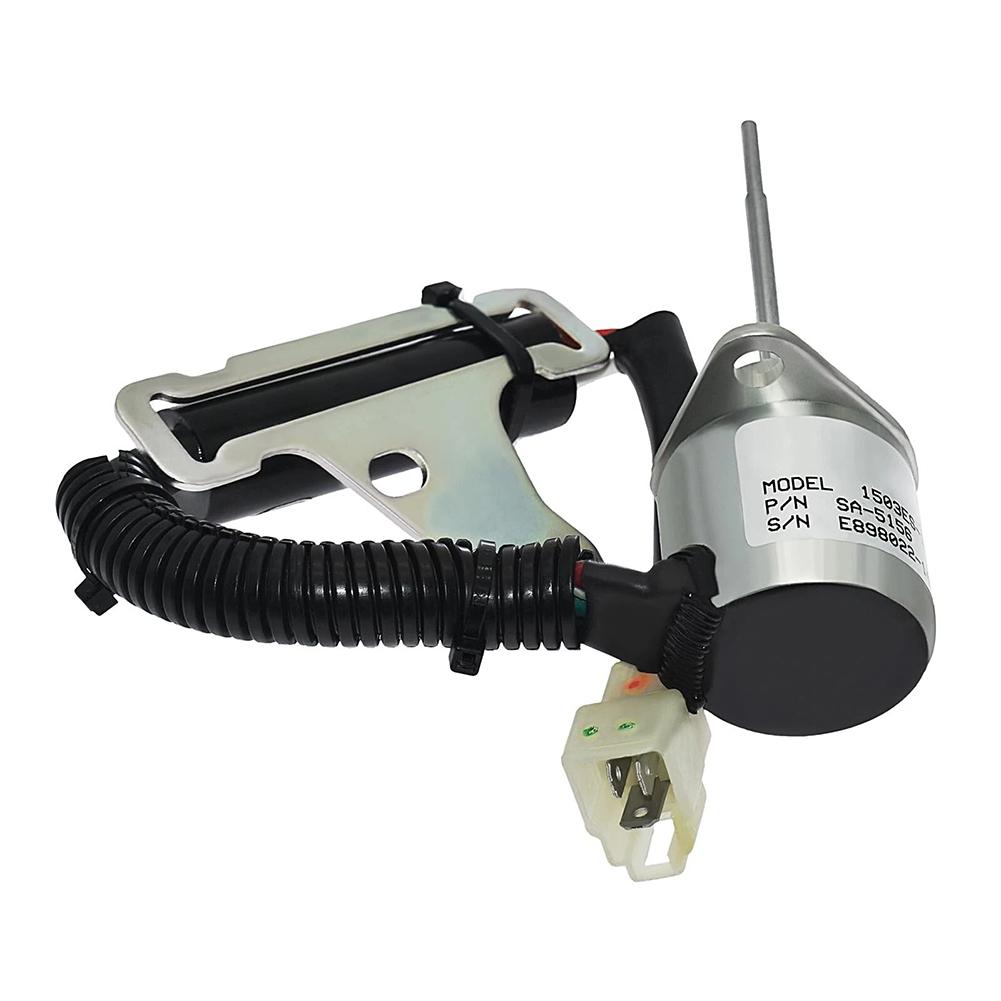 1111ES-11A1SUC9SLC11 Fuel Cut Solenoid Valve SA-1116 Aluminum 11V Construction Machinery Engine Fuel Parts