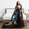 Residents Evils Requiem Leon S Kennedy Blanket Spring Warm Soft Throw Blanket For Boy Chair Sofa Bed Flannel Bedspread Bed Cover