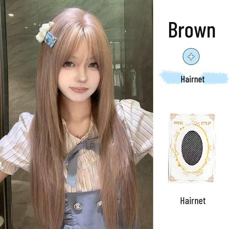 Vintage Baby Dreamlike Wig: Long, Age-Reducing Lolita Style for Women - Full Head with Elegant Atmosphere