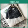 Girl 2020 Boy Baby Spring Autumn Winter Pu Coat Jacket Kids Fashion Leather Jackets Children Coats Overwear Clothes