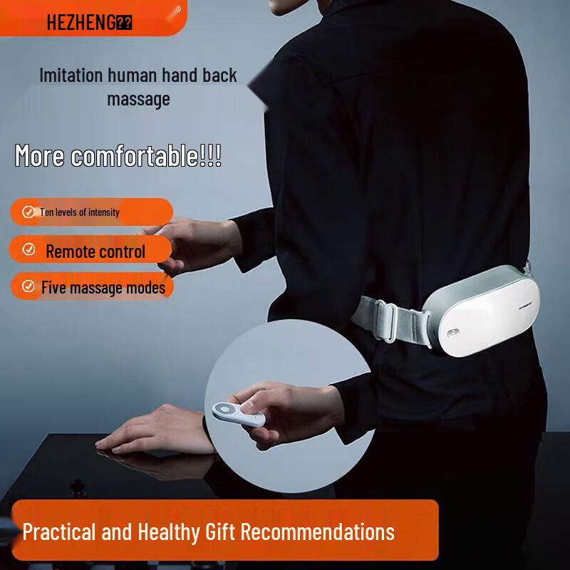 HEZHENG Dual-Head Tapping Waist Massager