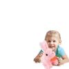 Electric Plush Hopping Bunny Toy - Realistic Robot Rabbit with Moving Ears & Barking Mouth Kids Features Walks & Shake