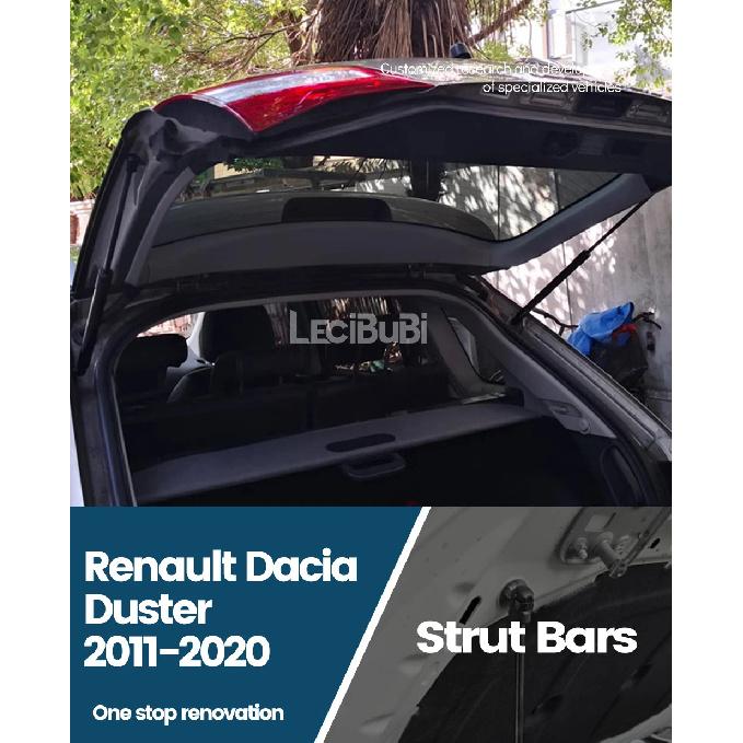 For Renault Dacia Duster 2011-2016 2pcs Rear Trunk Tailgate Strut Boot Lift Support Bars Gas Spring Dampers Rod 904520004R