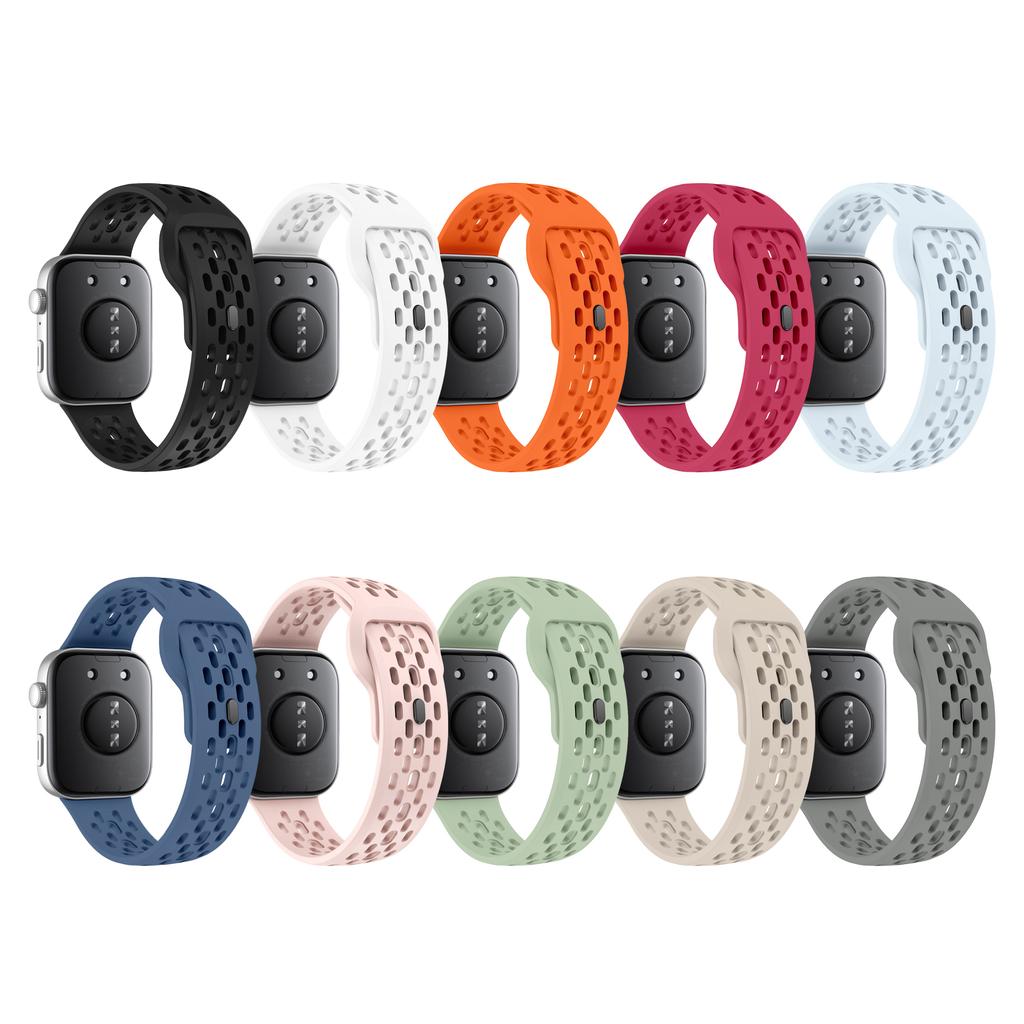 Sport Breathable Silicone Strap For HUAWEI WATCH FIT 4 Pro FIT4 / FIT 3 Wrist Band Bracelet Belt Accessories