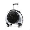 Wheeled Pet Carrier Transparent ToughCover Cats, Small Dogs, Travel, Visits,