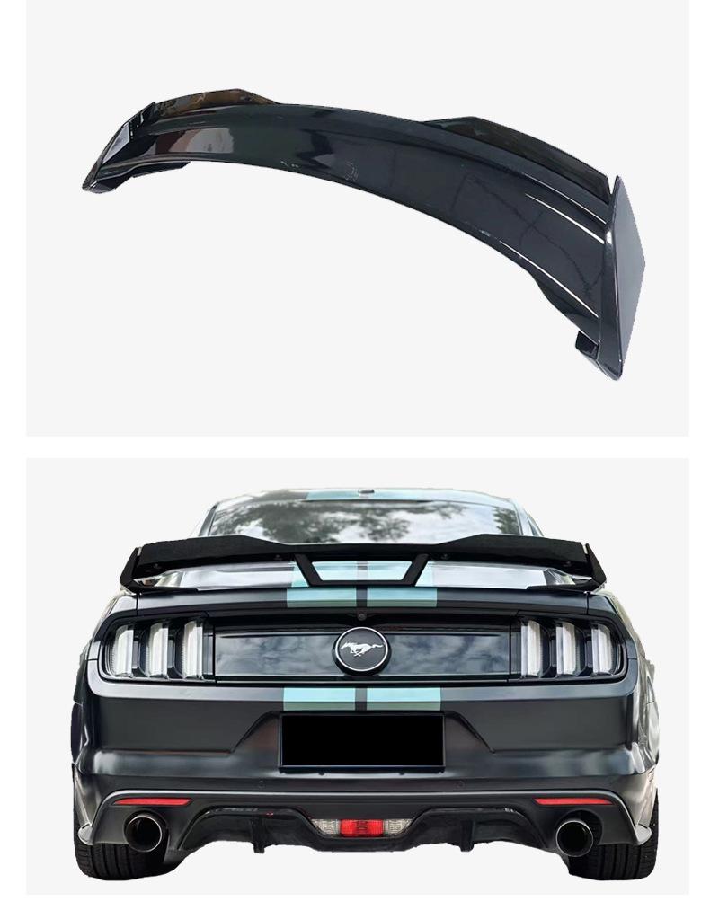 Ford Mustang Rear Spoiler Upgrade (2015-2022) Black Horse Track Spoiler - US/China Models