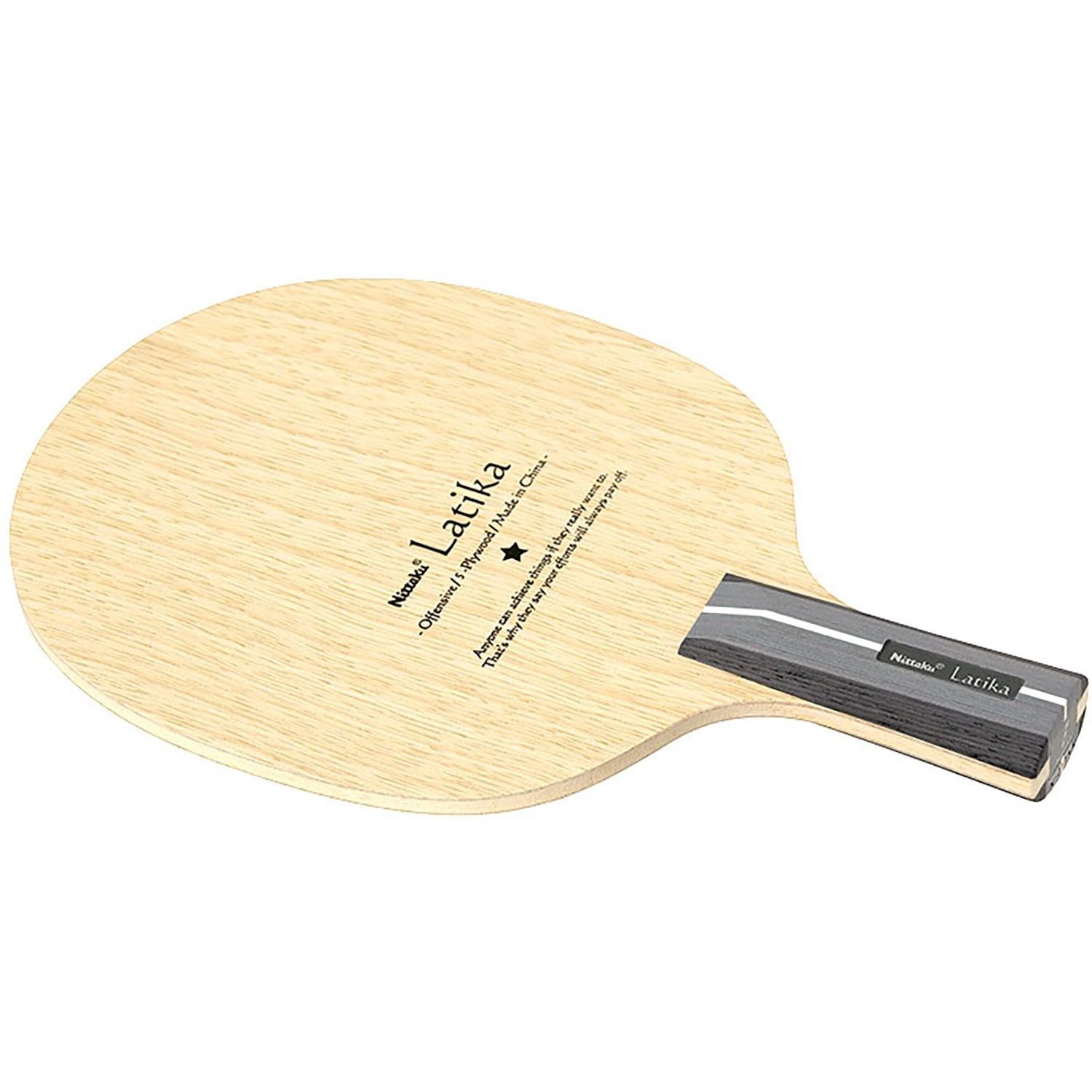 Used Nittaku Table Tennis Latica C Racket Pen Holder Chinese Style Pen Round Attack Club Activities Club Match Tournament Team Control Offense and