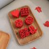 Fruit Dish Wedding Confetti Marriage Room Decoration Love Stickers Party Supplies Happy Characters