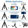Flexible Sponge Tripod with Wireless Remote Control Phone Clip Holder Adjustable Selfie Stick Tripod