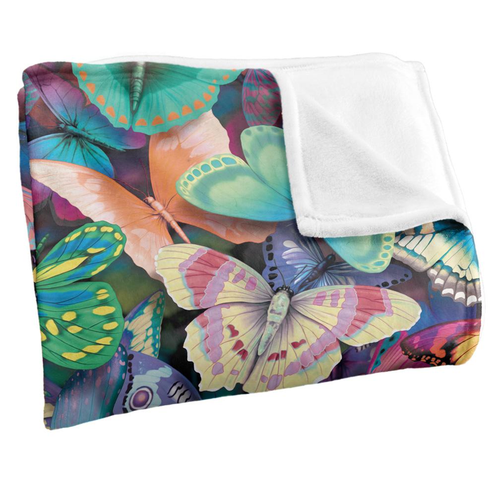 Royce McClure Butterfly Magic Silky Supersoft Blanket